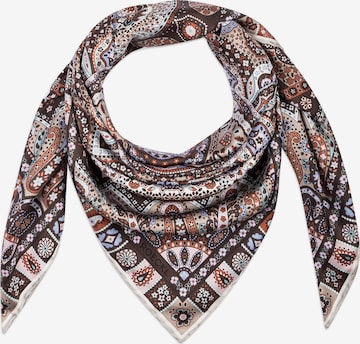 Foulard di Roeckl in beige: frontale