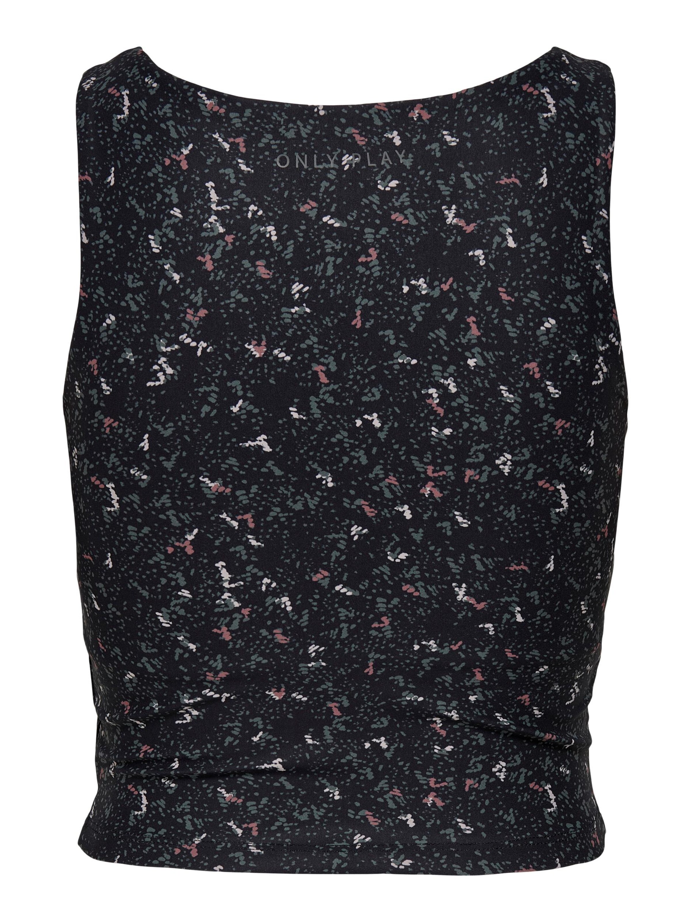ONLY PLAY - Top deportivo en negro