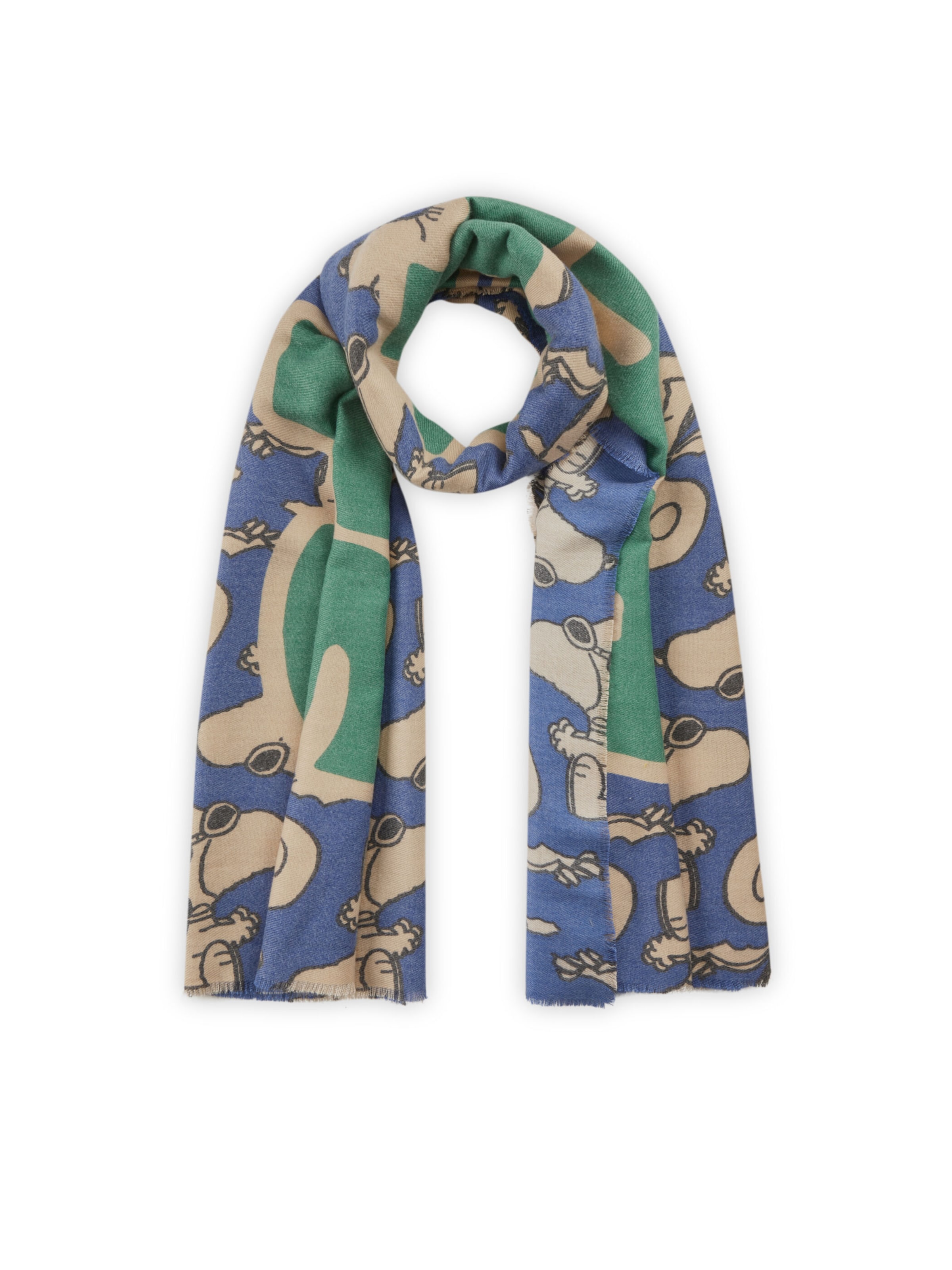 CODELLO Schal in Blau: Vorderseite