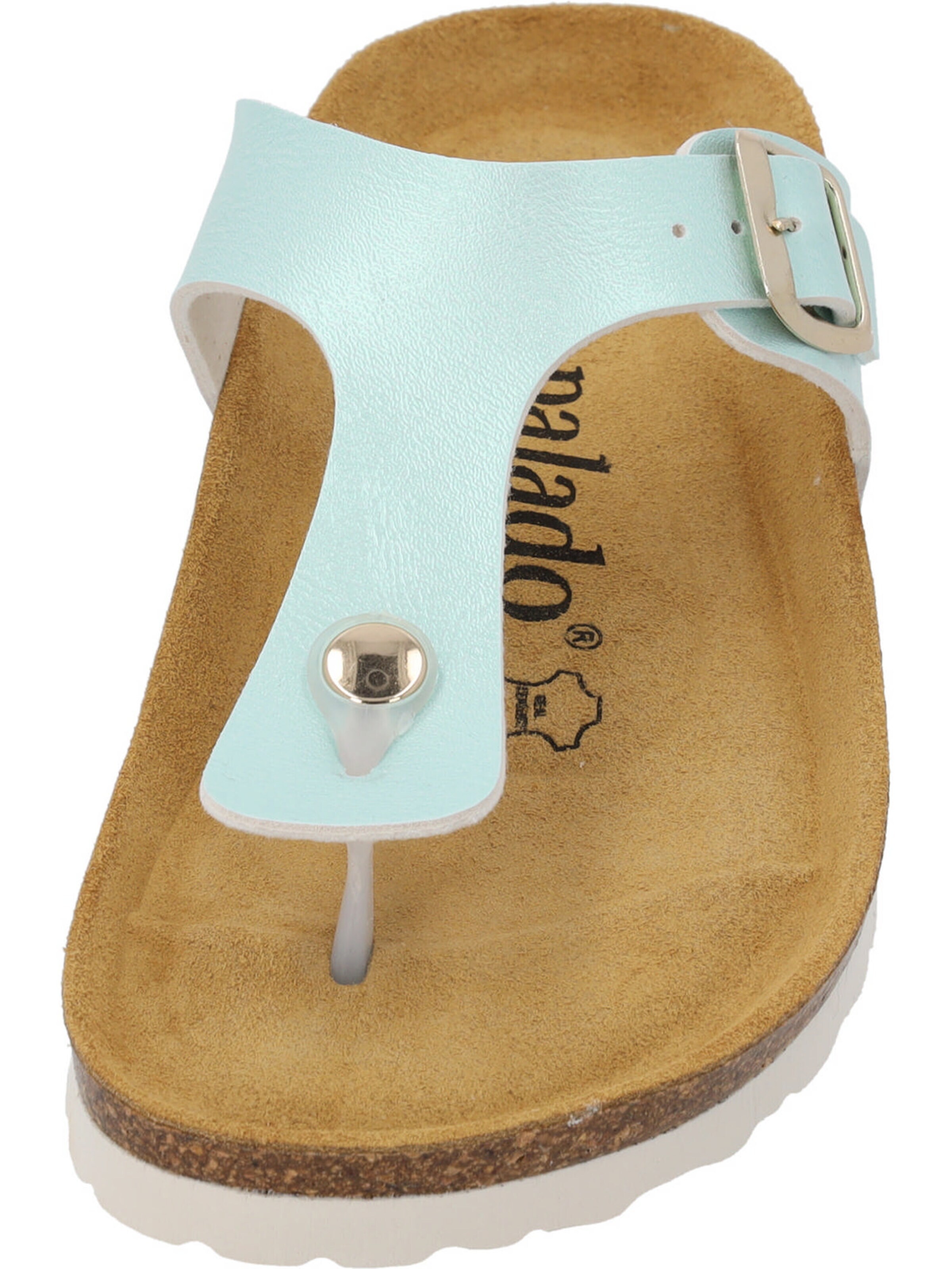 Palado Teenslipper 'Kos Metallic' in Blauw