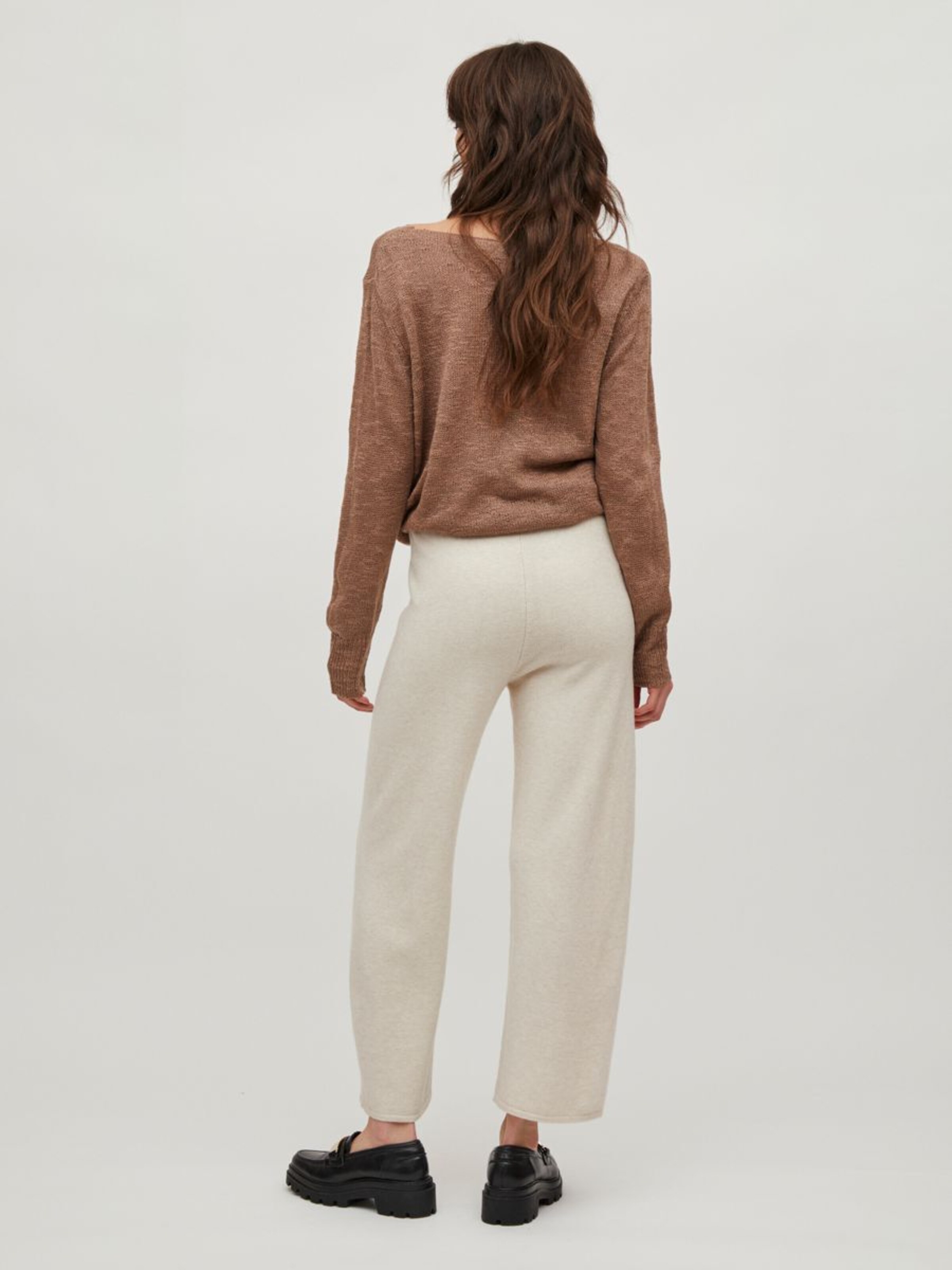 Frauen Hosen VILA Hose in Sand - HL56831 Frauen Hosen VILA Hose in Sand - HL56831