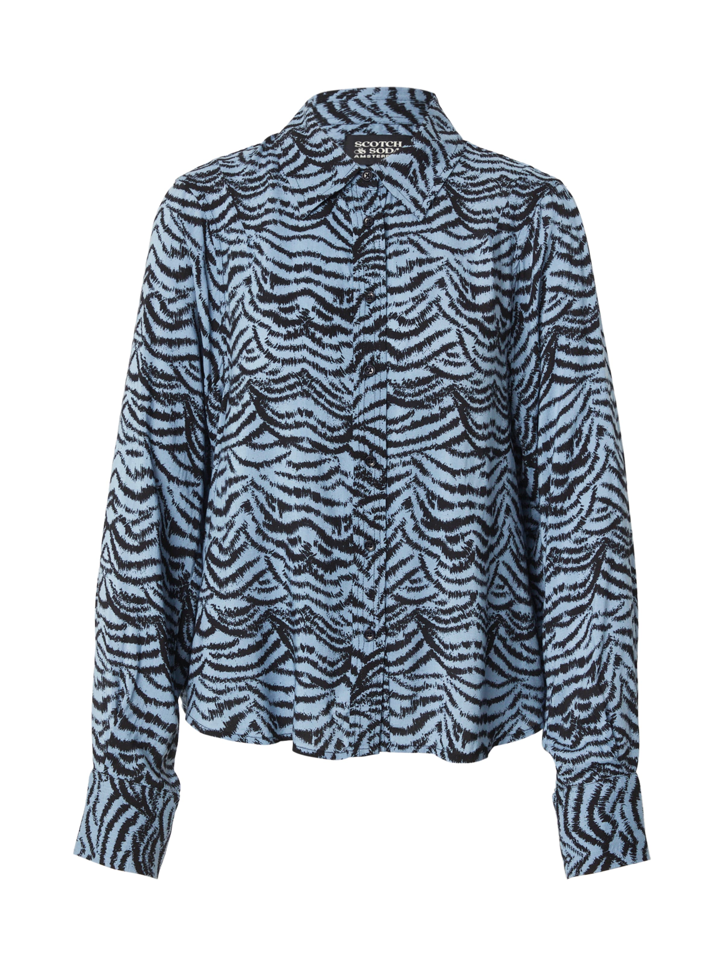 SCOTCH & SODA Pluus, värv sinine: eest vaates