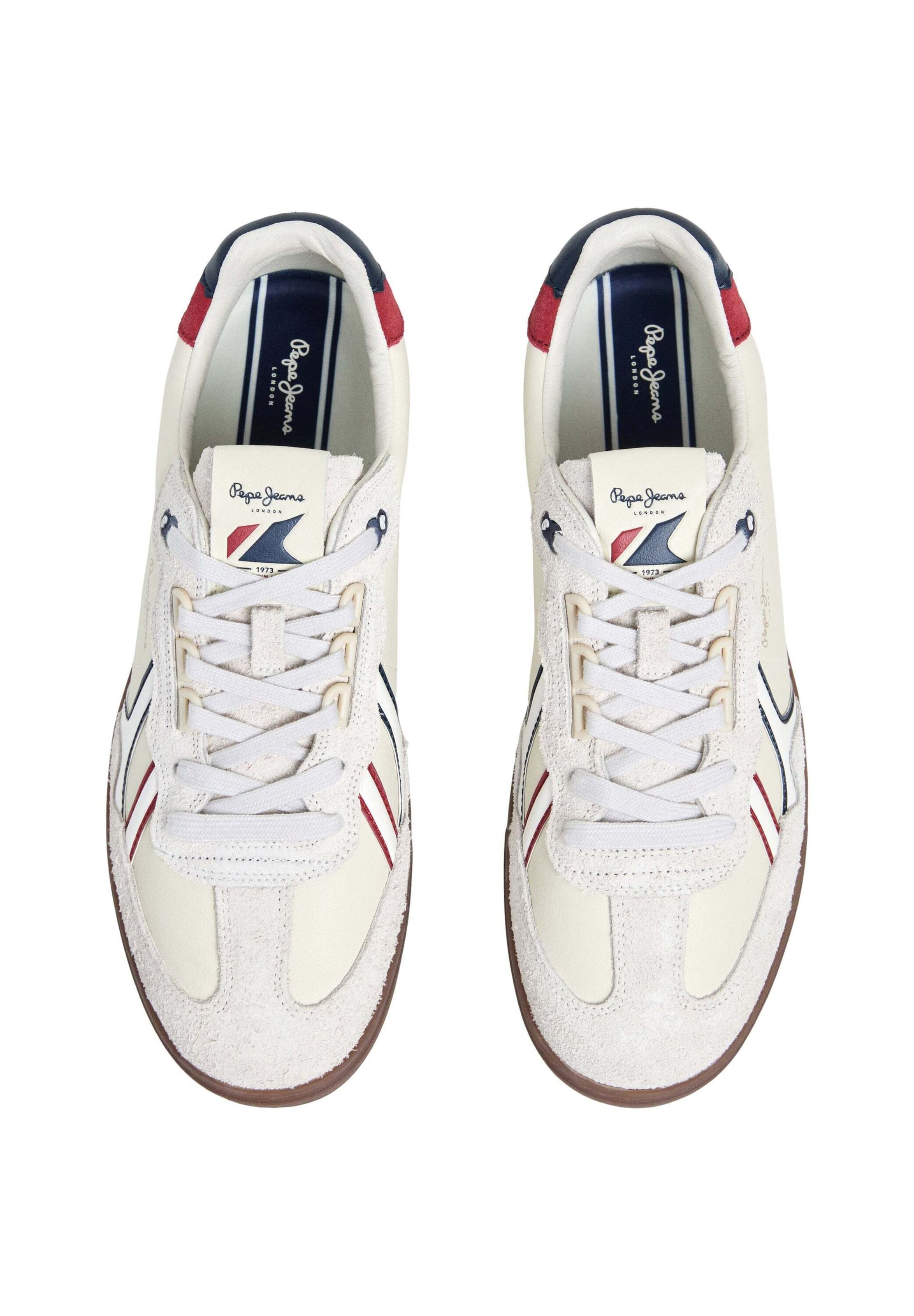 Pepe Jeans Sneaker 'Ball Road' in Weiß