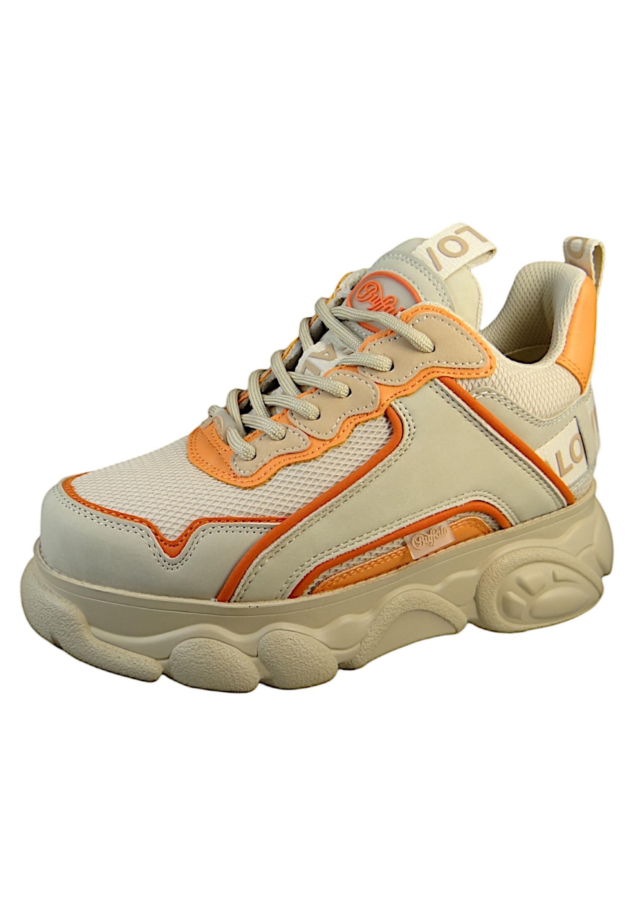 BUFFALO Sneaker 'Cld Chai' in beige / orange, Produktansicht