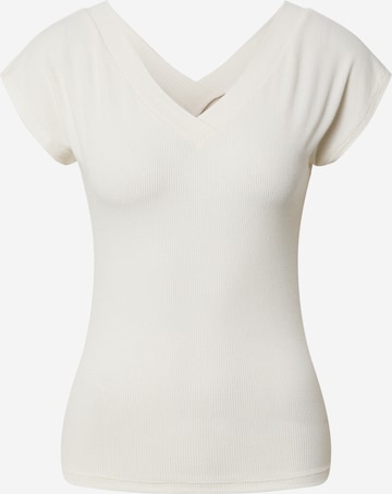 Maglietta 'Liora' di EDITED in bianco: frontale