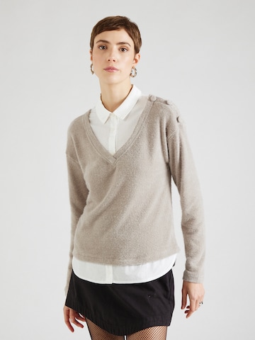 Springfield Sweater in Beige: front