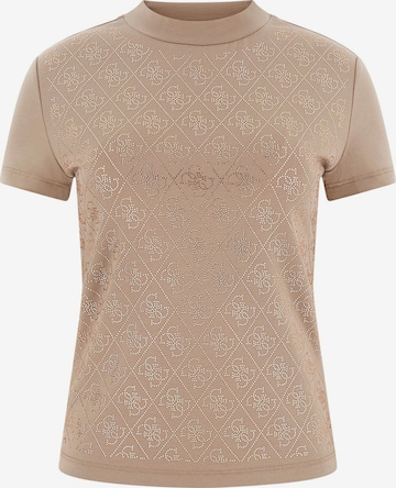 Tricou de la GUESS pe maro: față