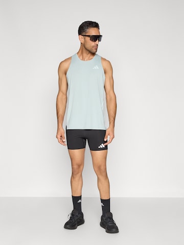 ADIDAS PERFORMANCE Skinny Παντελόνι φόρμας 'ADIZERO' σε μαύρο