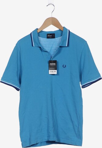 Fred Perry Shirt in L in Blue: front