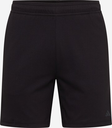 ADIDAS PERFORMANCE Regular Sportbroek 'Base ' in Zwart: voorkant