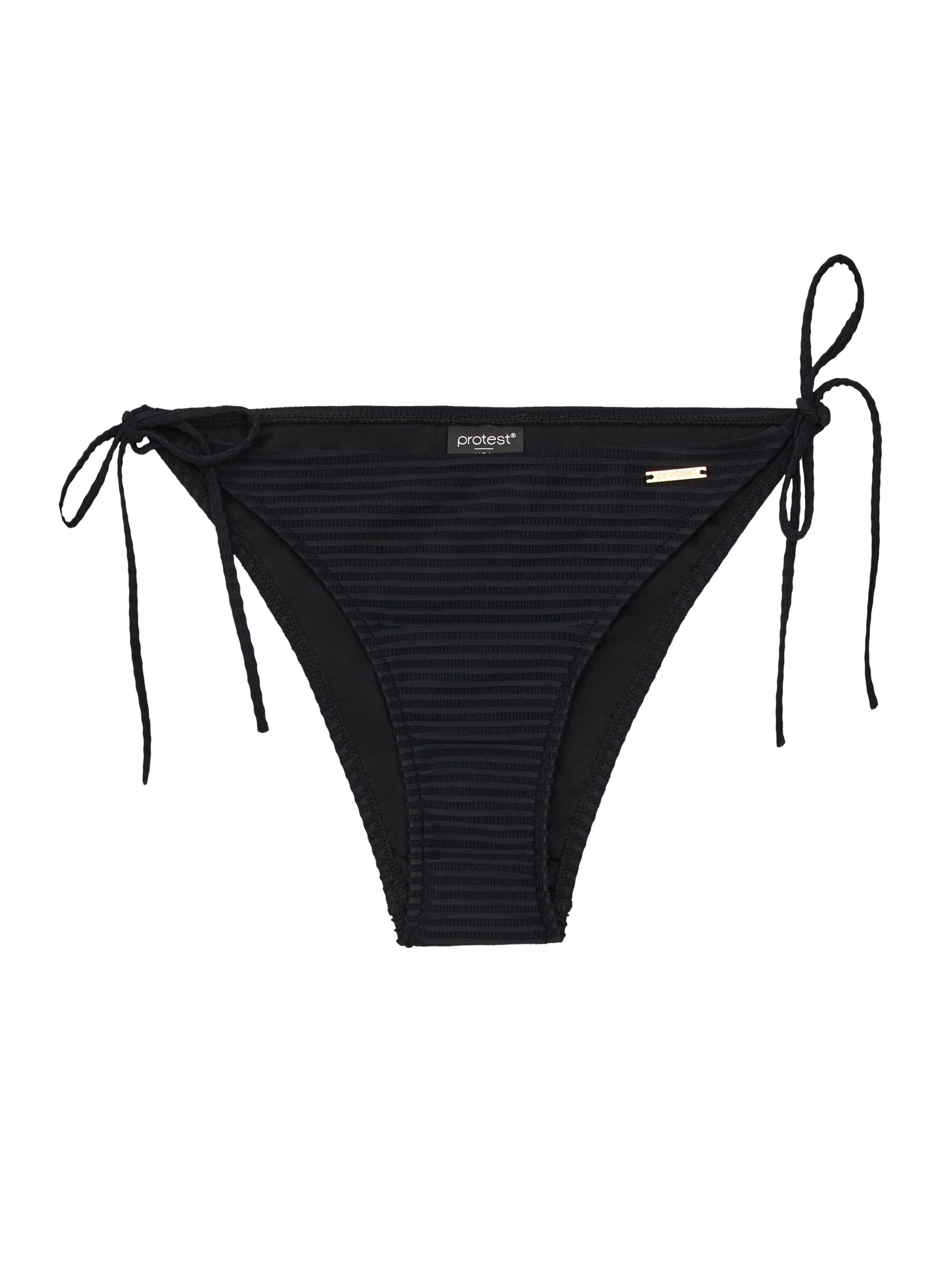 PROTEST Bikinihose 'MIXSwayol'‌‌‌ in Schwarz: Vorderseite