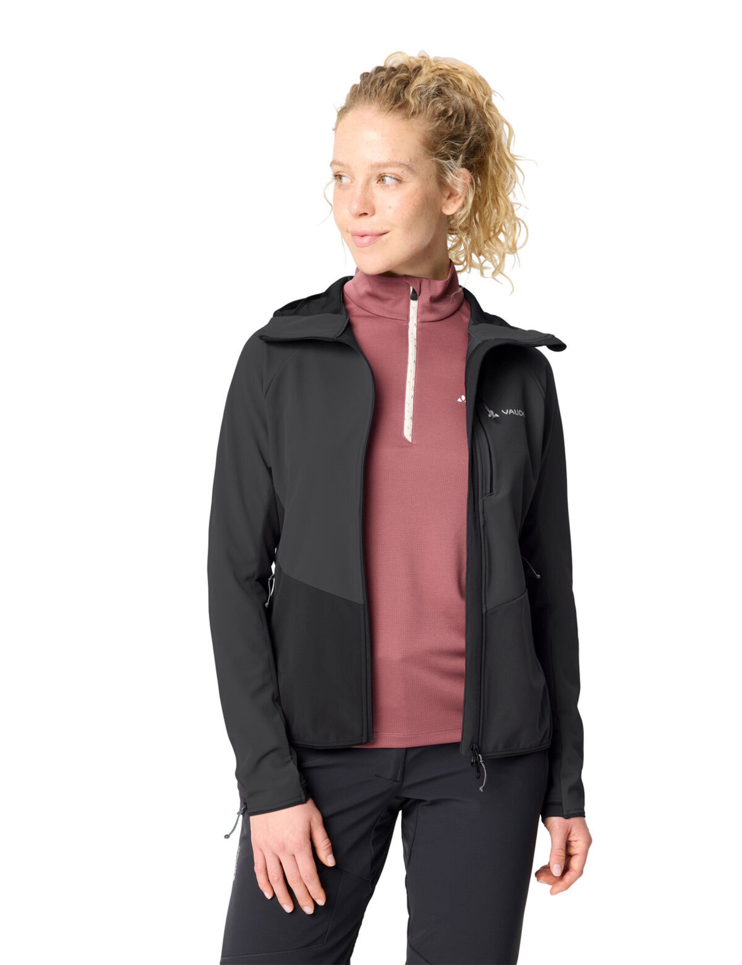 VAUDE Outdoor jacket 'Larice' in Grey