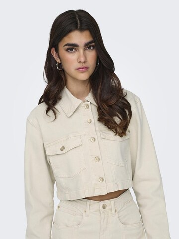 Veste mi-saison 'HEATHER' ONLY en beige