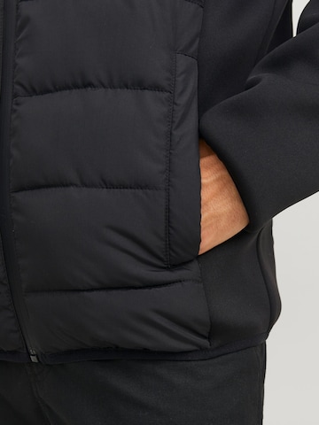 JACK & JONES Between-Season Jacket 'Dust' in Black