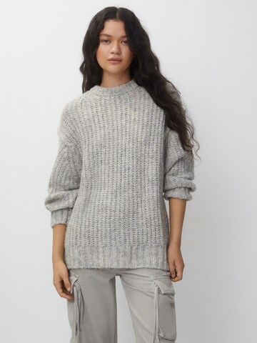 Pull&Bear Pullover i grå: forside