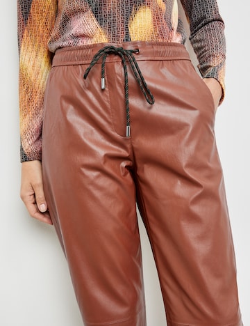 Loosefit Pantalon GERRY WEBER en marron