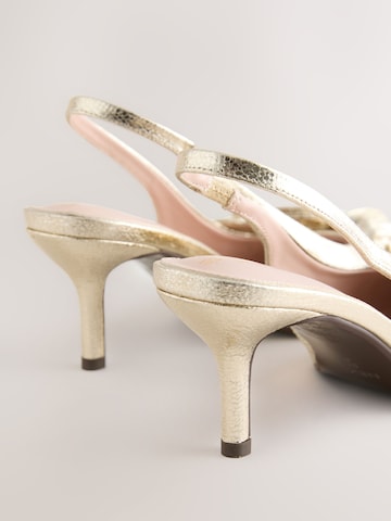Next Slingback pumps 'Forever Comfort' in Gold