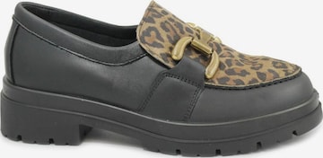Enval Soft - Sapato Slip-on em preto: frente
