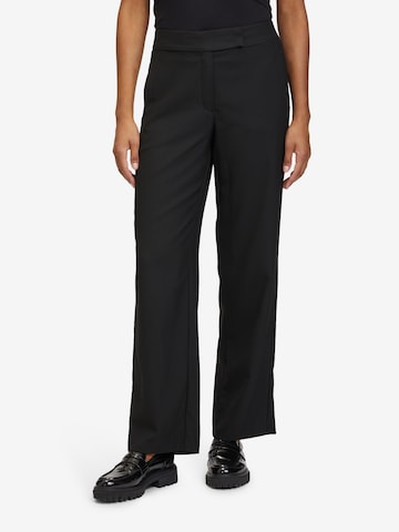 Betty & Co Regular Pants in Black: front