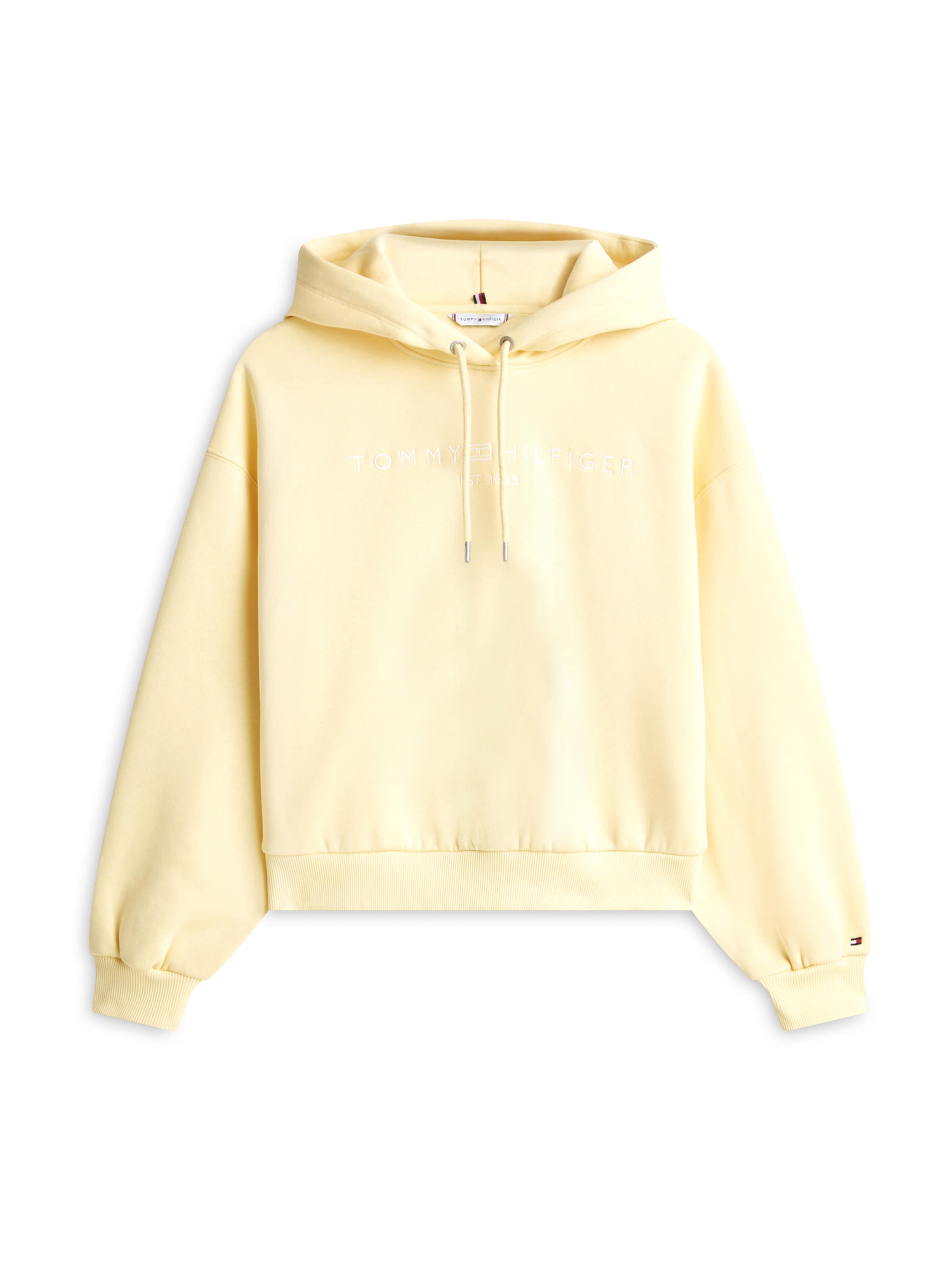 Sweat-shirt TOMMY HILFIGER en jaune : devant