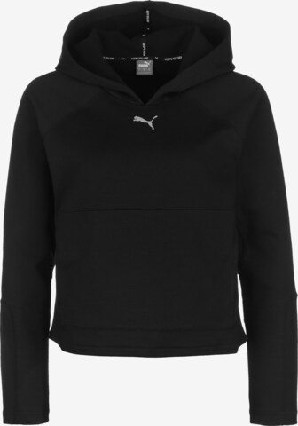 PUMA Sweatshirt in Schwarz: front