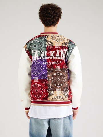 Karl Kani Between-season jacket in Mixed colours: front