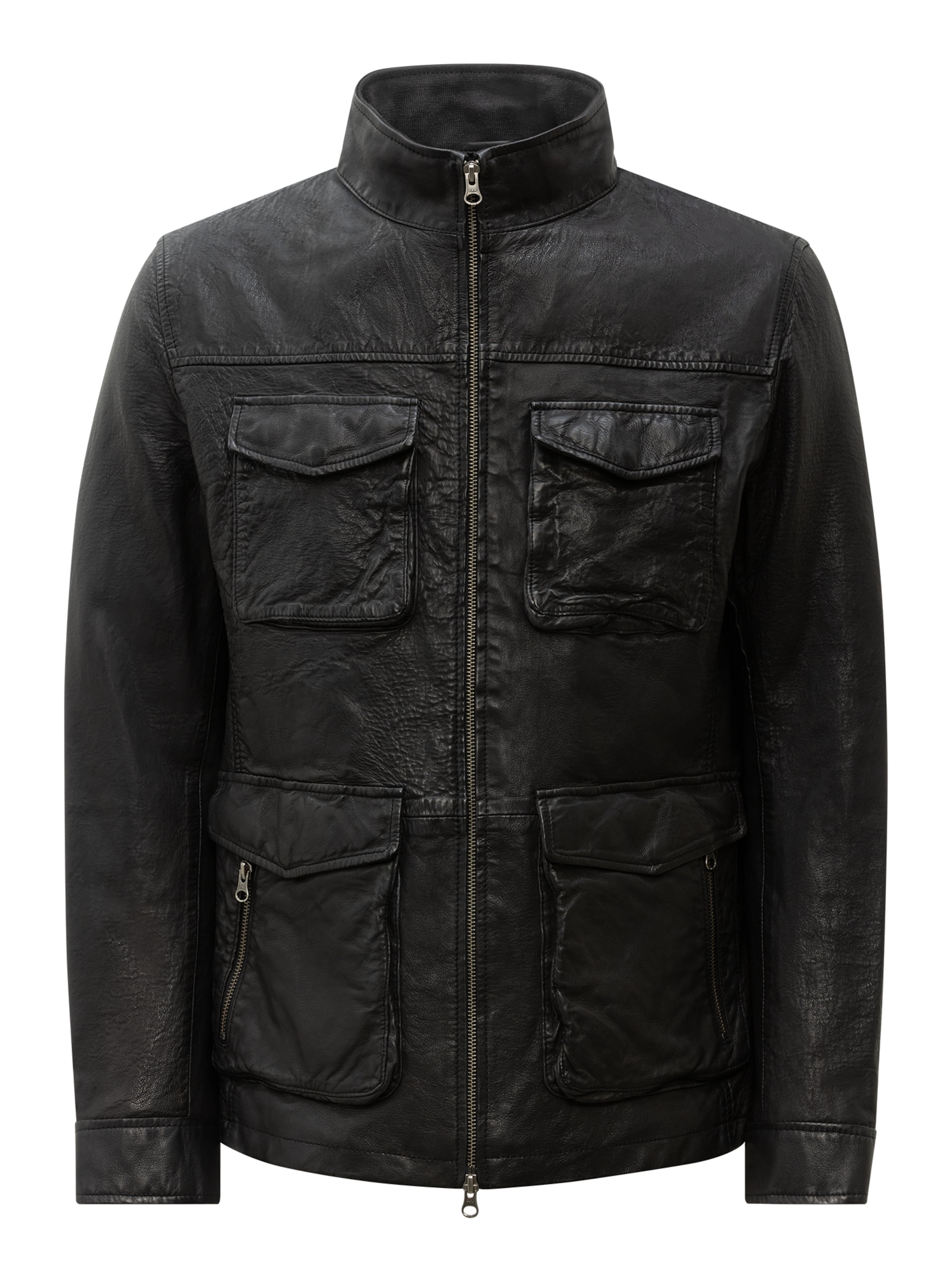 Giacca di mezza stagione 'Stefano' di RICANO in nero: frontale