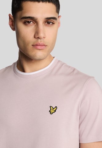 T-Shirt Lyle & Scott en violet