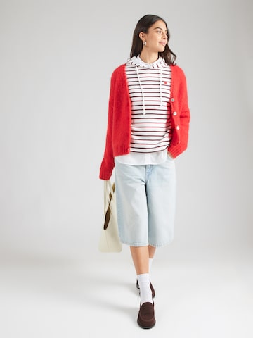 Felpa 'PCCHILLI' di PIECES in bianco