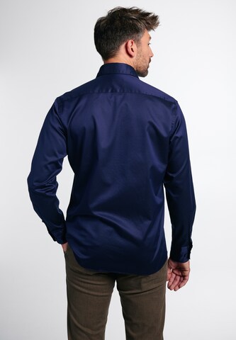 ETERNA Slim fit Overhemd in Blauw