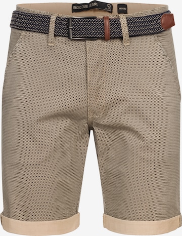 INDICODE JEANS Trousers ' Estrada ' in Grey: front