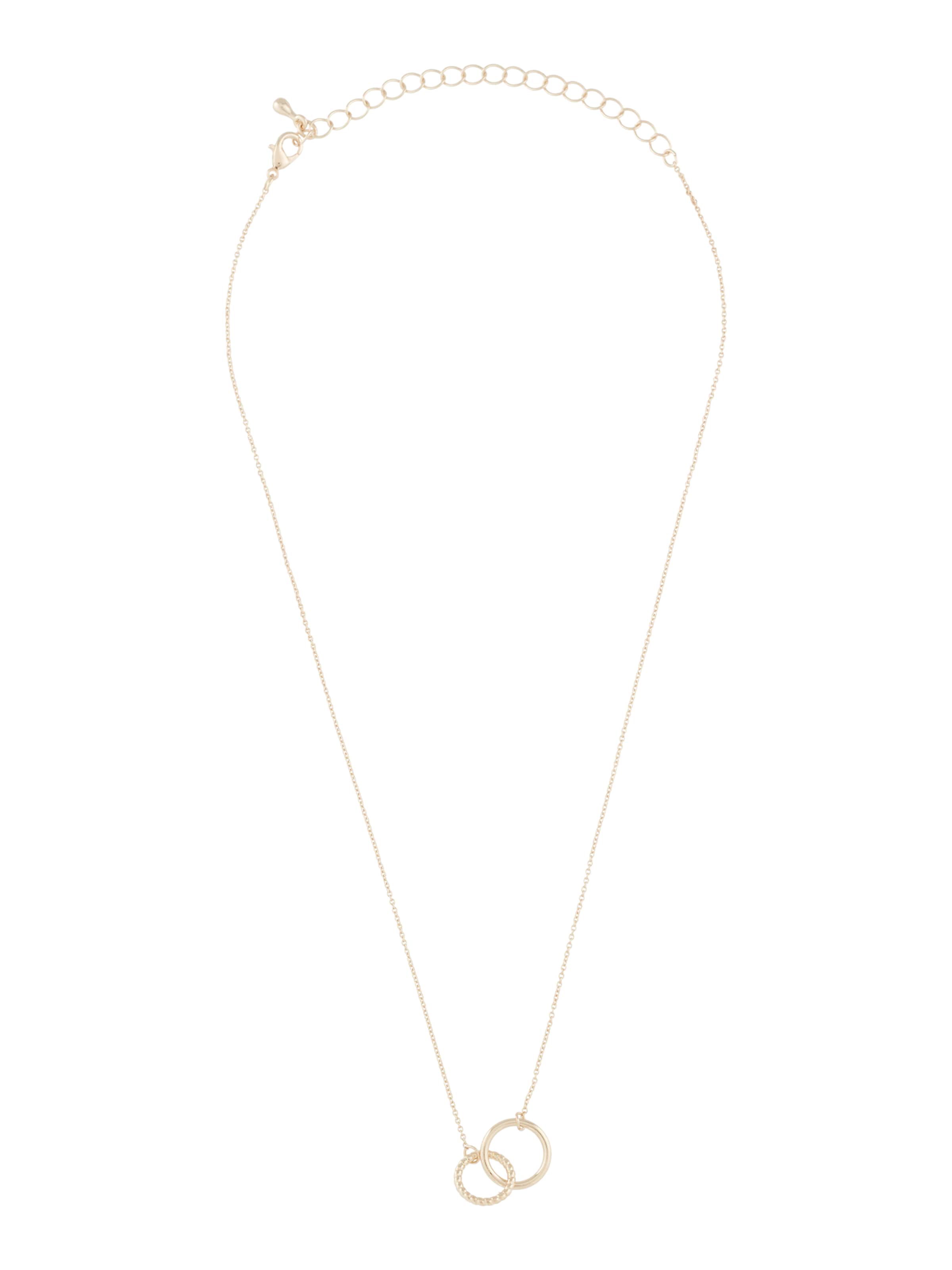 ABOUT YOU Necklace in Gold: front