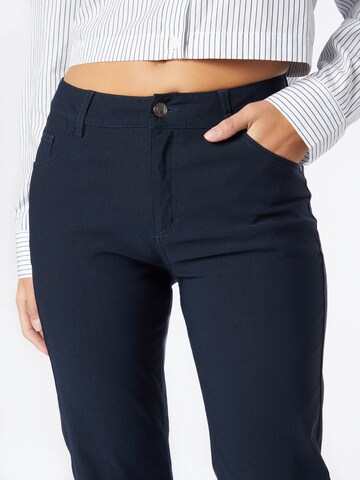 Coupe slim Pantalon 'ADINA' Freequent en bleu