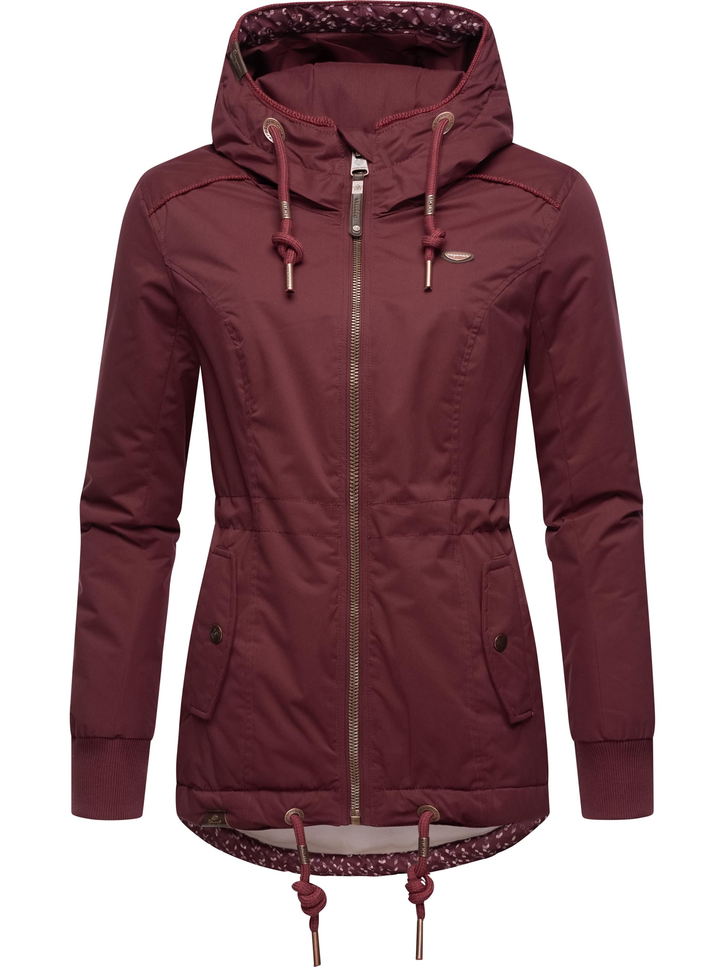 Ragwear Functionele jas 'Danka' in Rood