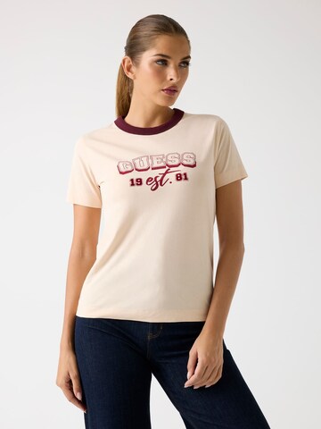 GUESS Shirt in Pink: front
