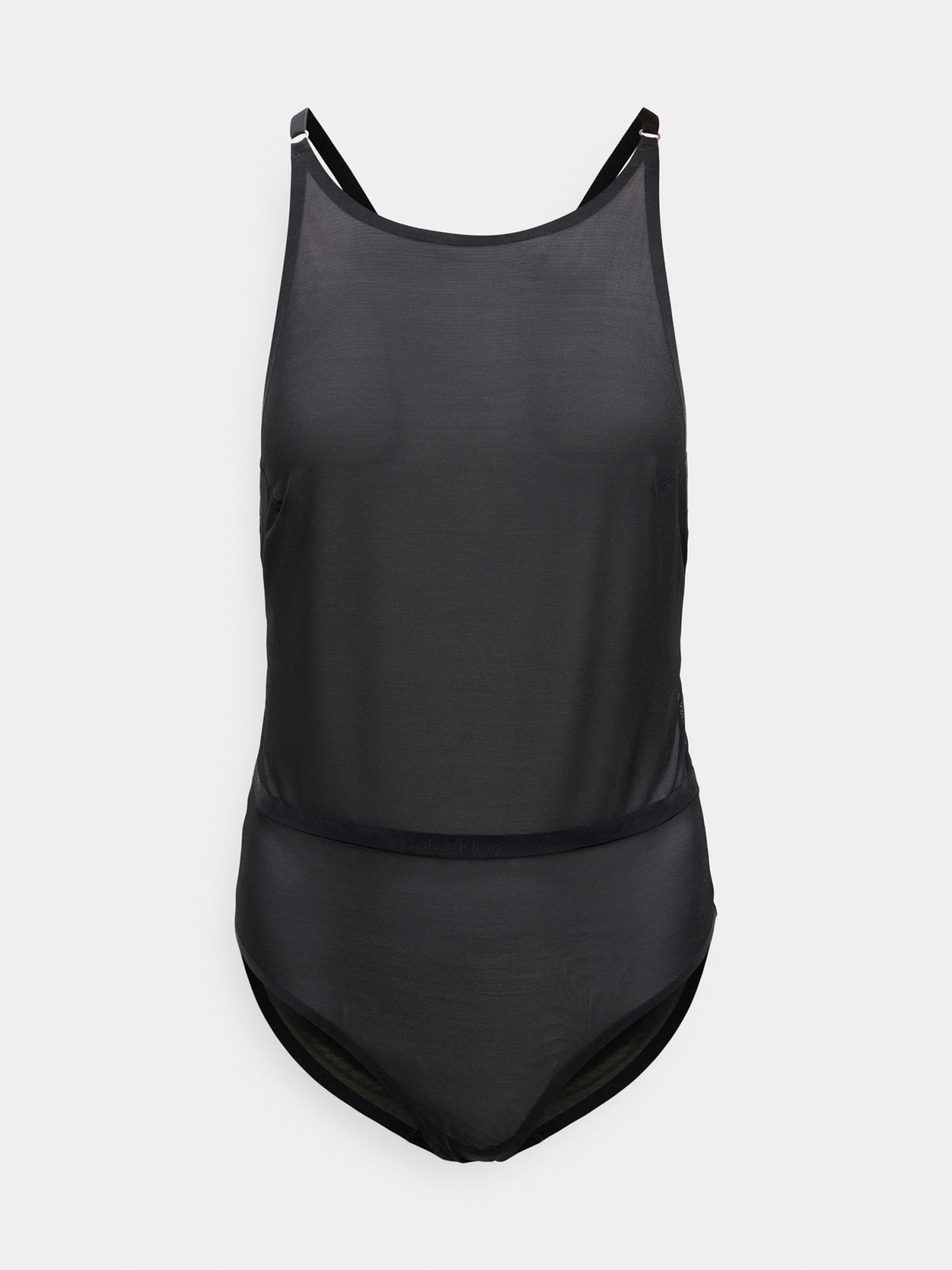 Calvin Klein Shapingbody in Zwart: voorkant