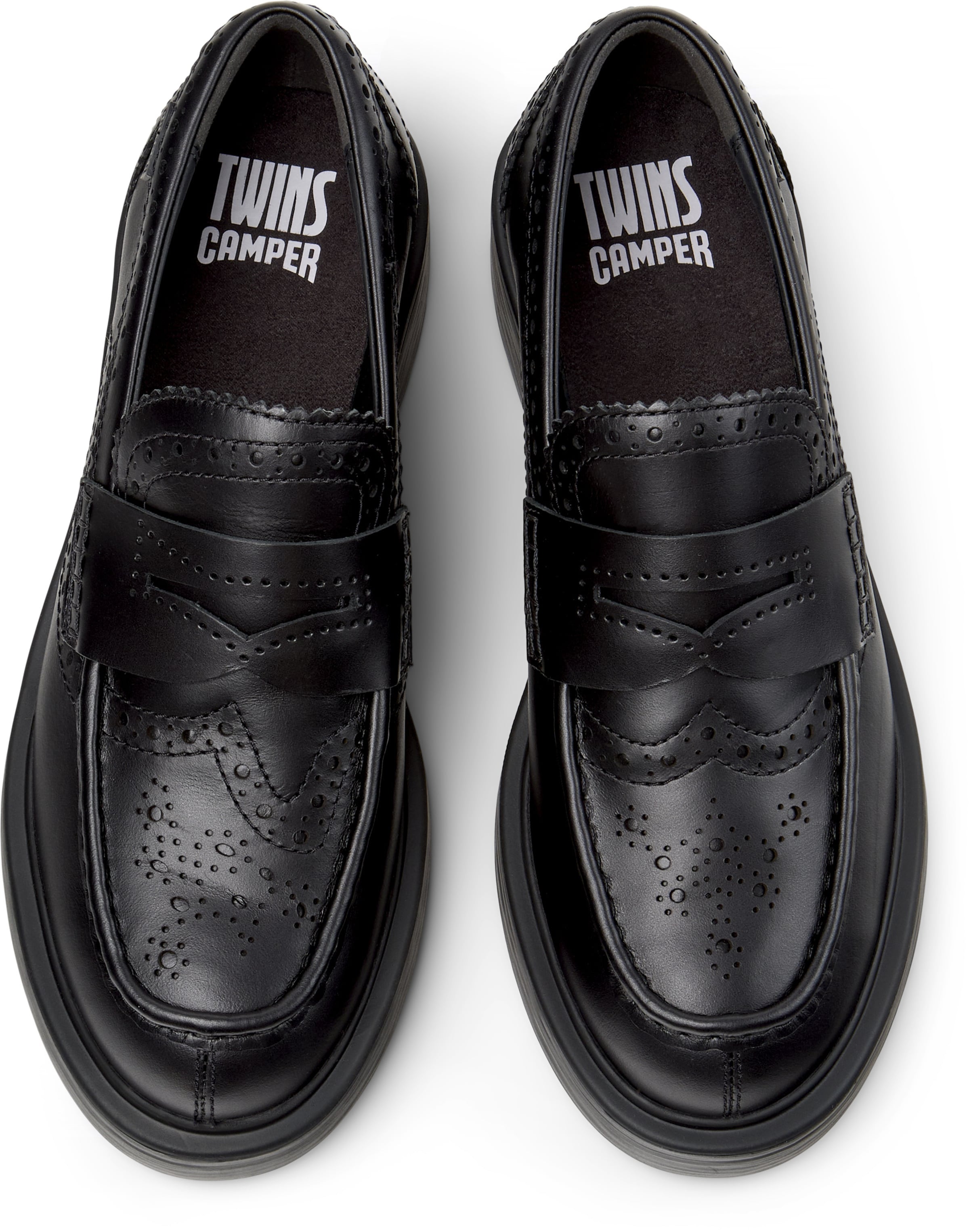 Mocassino 'Dean Twins' di CAMPER in nero