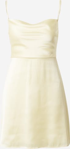 HOLLISTER - Vestido en amarillo: frente