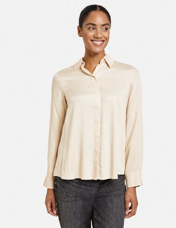 TAIFUN Blouse in Beige: voorkant