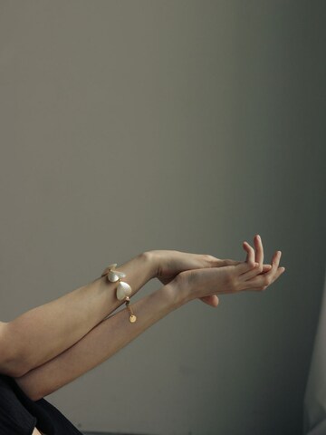 Bracelet 'Judith Coeur' LA MAISON GISEL B. en blanc