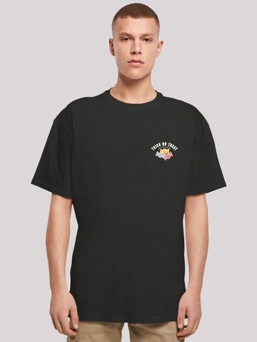 F4NT4STIC Shirt 'Trick Or Treat' in Schwarz: Vorderseite