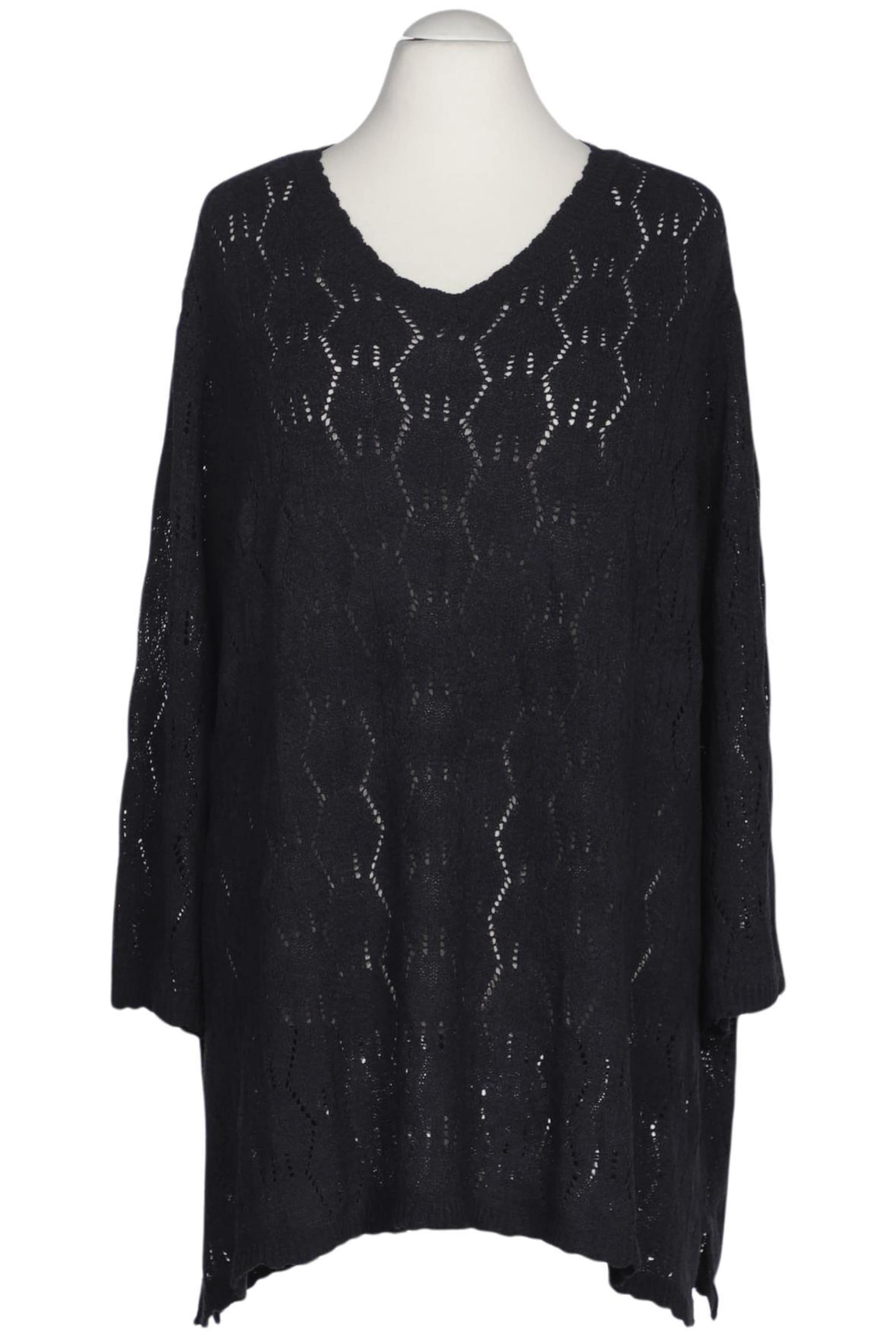 Ulla Popken Pullover 9XL in Blau: Vorderseite