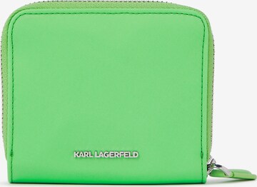 Portamonete di Karl Lagerfeld in verde