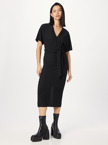 Robe 'Liliane' ABOUT YOU en noir : devant