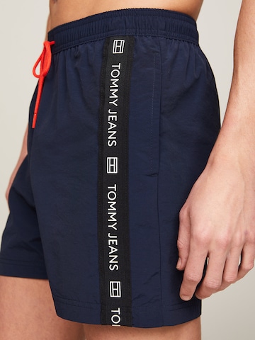Tommy Jeans Zwemshorts in Blauw