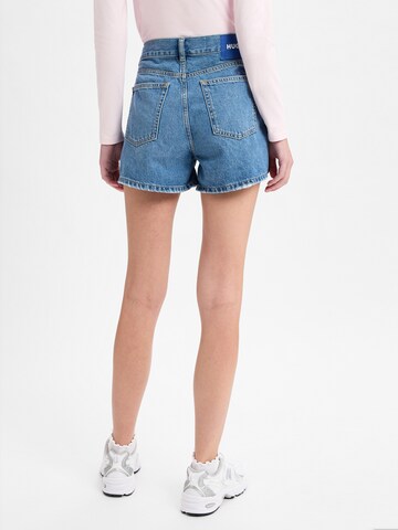 HUGO Regular Shorts ' Gimusa ' in Blau