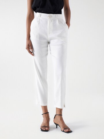 Salsa Jeans Slimfit Chinohose 'Slim' in Weiß: Vorderseite