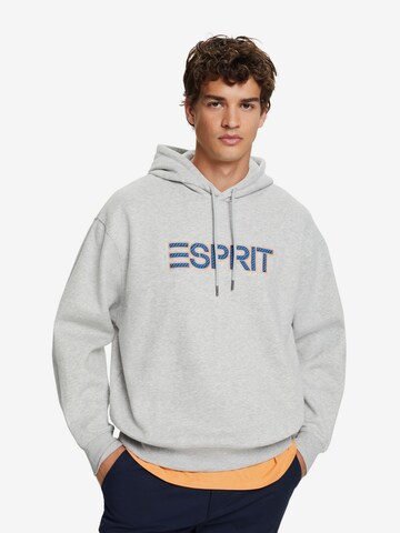 ESPRIT Sweatshirt in Grijs: voorkant