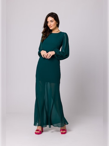 Makover - Vestido en verde: frente