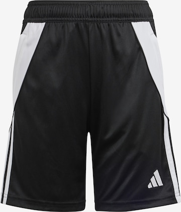 ADIDAS PERFORMANCE Loose fit Workout Pants in Black: front